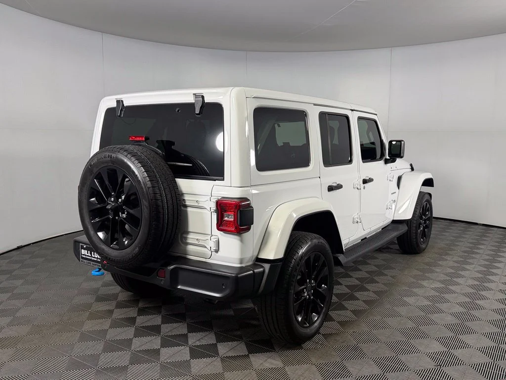 Certified Used 2024 White Jeep Sahara 4xe image 7