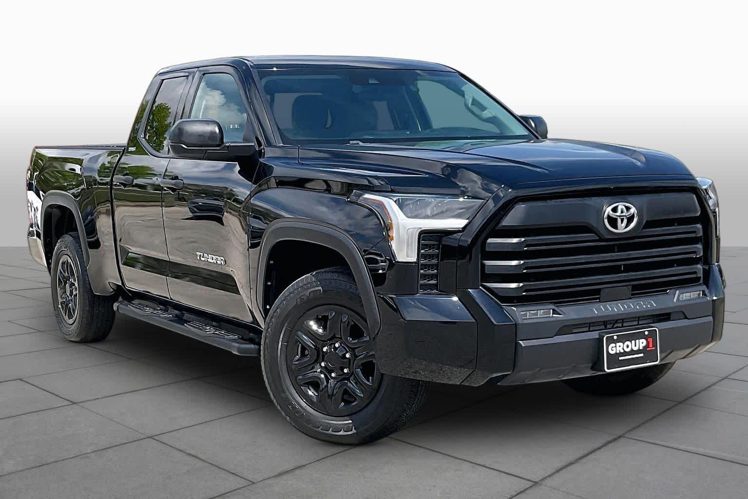 Used 2023 Midnight Black Metallic Toyota SR5 image 5