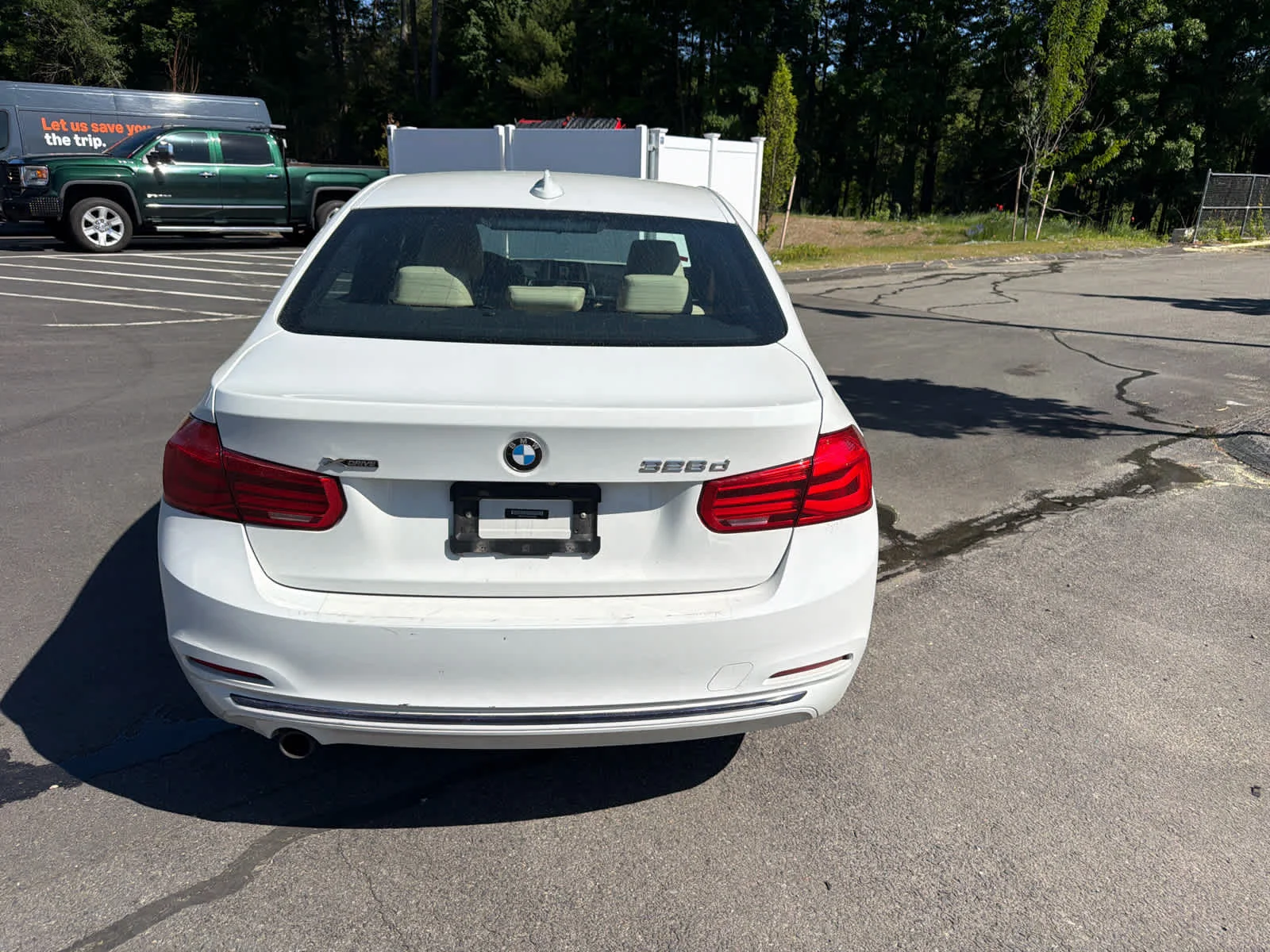 Used 2018 Alpine White BMW 328d xDrive image 6