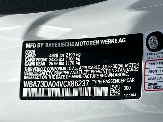 New 2027 White BMW M440 image 27