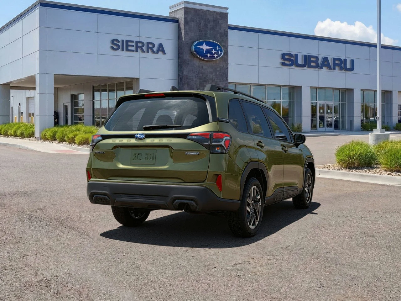 New 2026 AUTUMN GREEN METALLIC Subaru Premium Hybrid image 10
