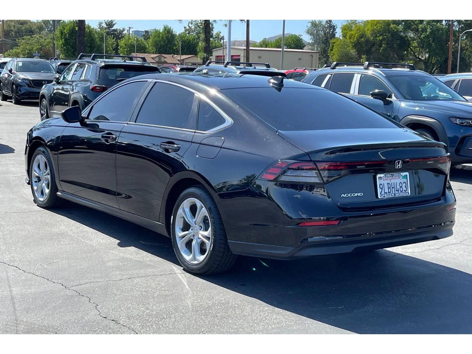 Used 2024 Crystal Black Pearl Honda LX image 3