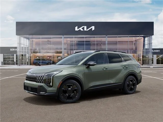 New 2026 Jungle Green Kia X-Line All-Wheel Drive image 3