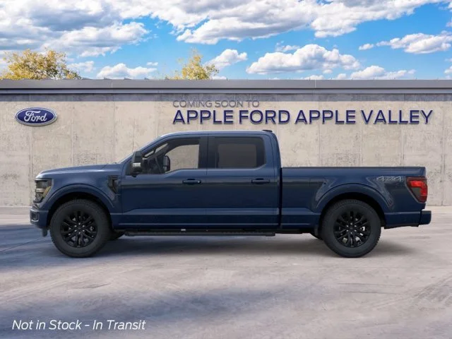 New 2026 Blue Metallic Ford XLT image 3