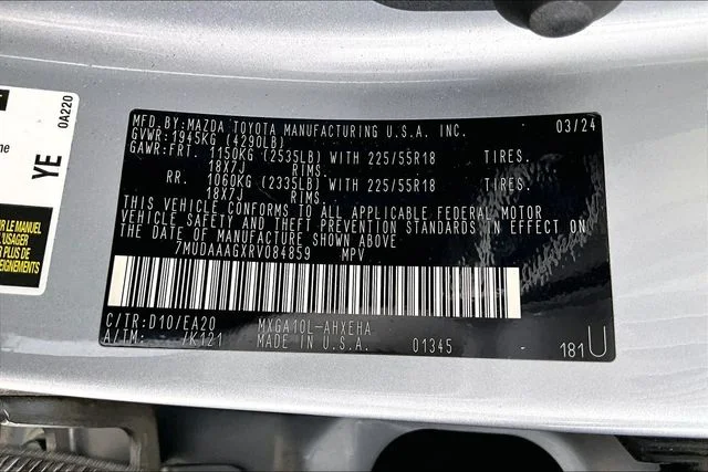 Used 2024 Silver Toyota XLE image 16
