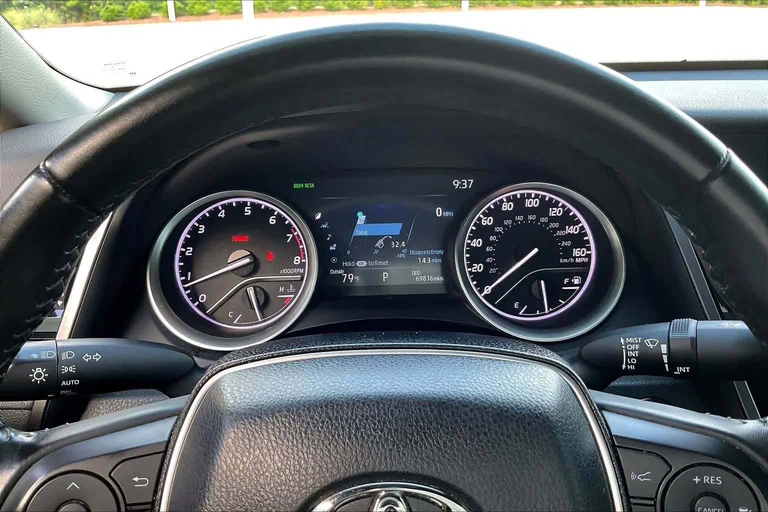 Used 2023 Supersonic Red Toyota XLE image 26