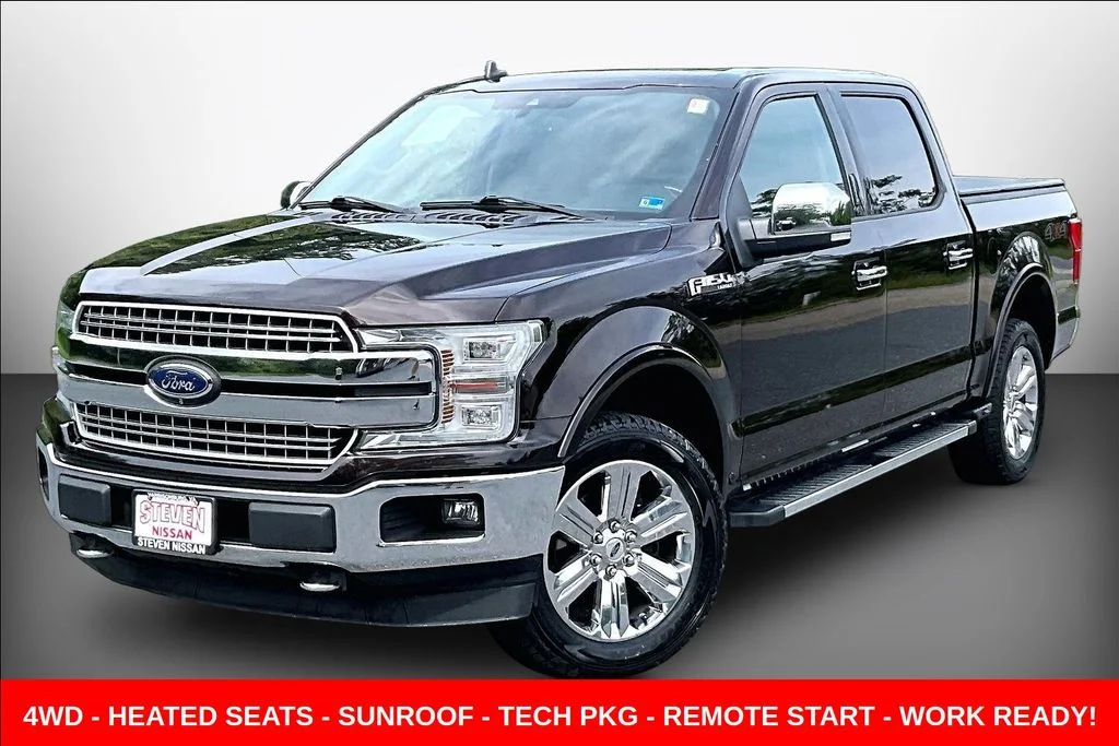 Used 2020 Red Ford Lariat image 3