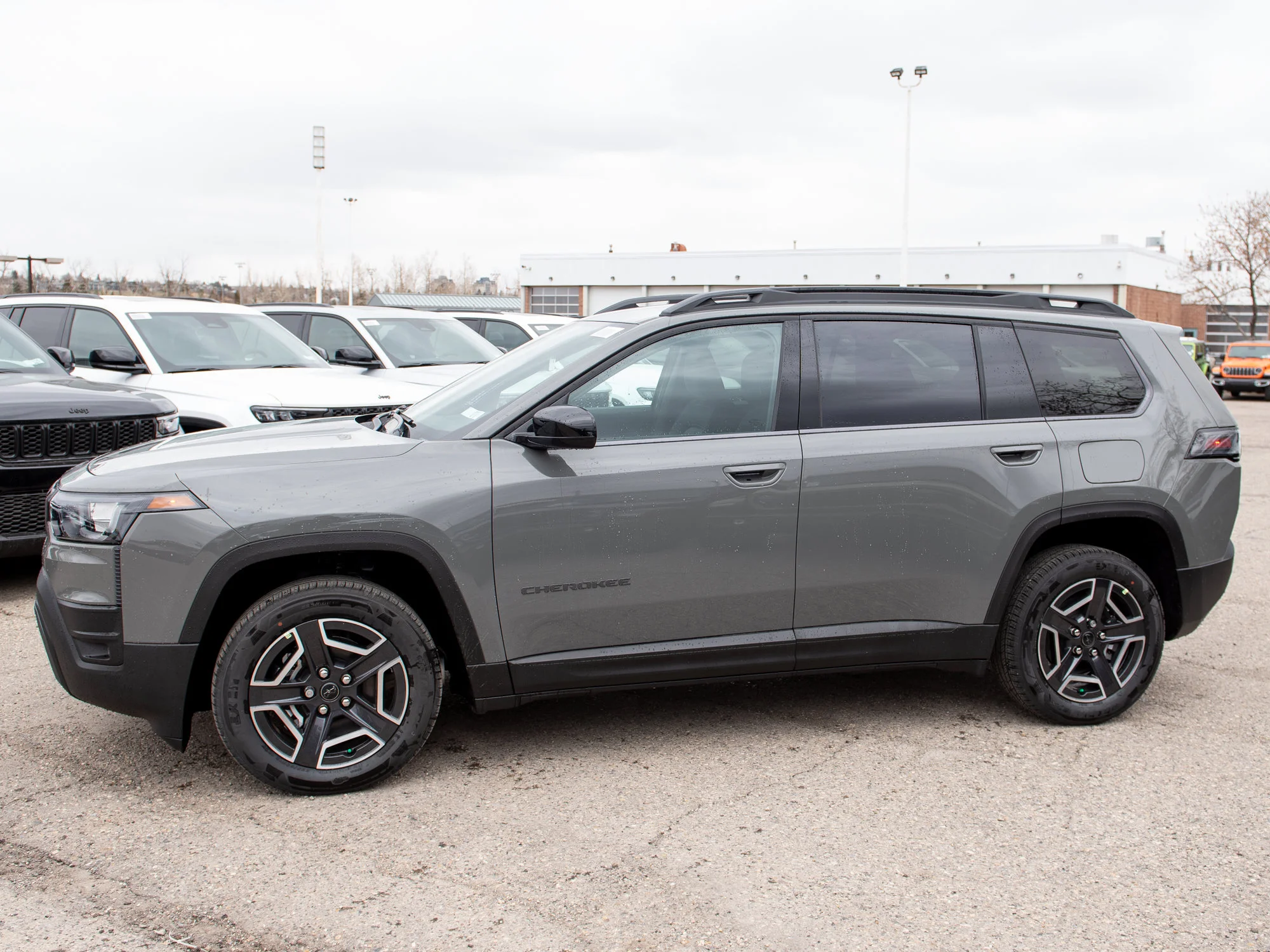 New 2026 Grey Jeep Laredo * Hybrid image 2