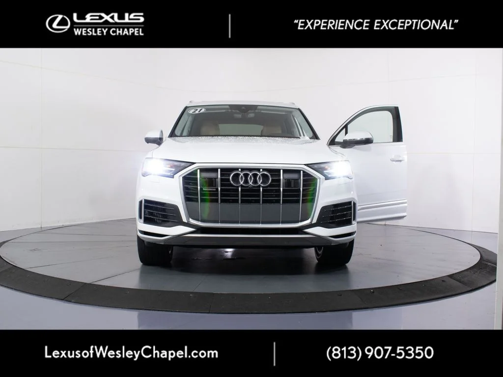Used 2021 White Audi 55 Premium Plus image 41