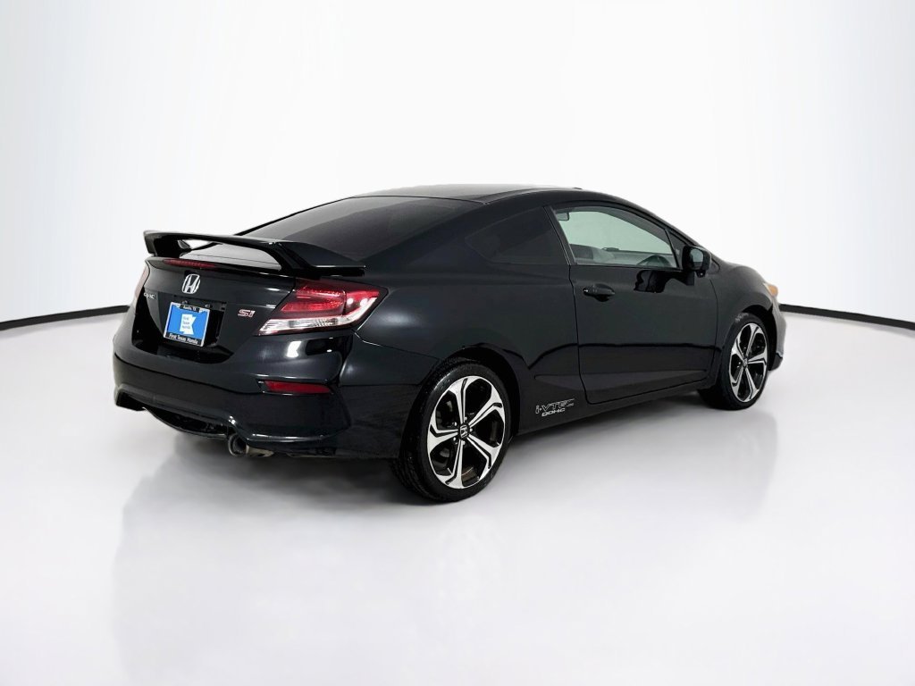 Used 2015 Crystal Black Pearl Honda Si image 7