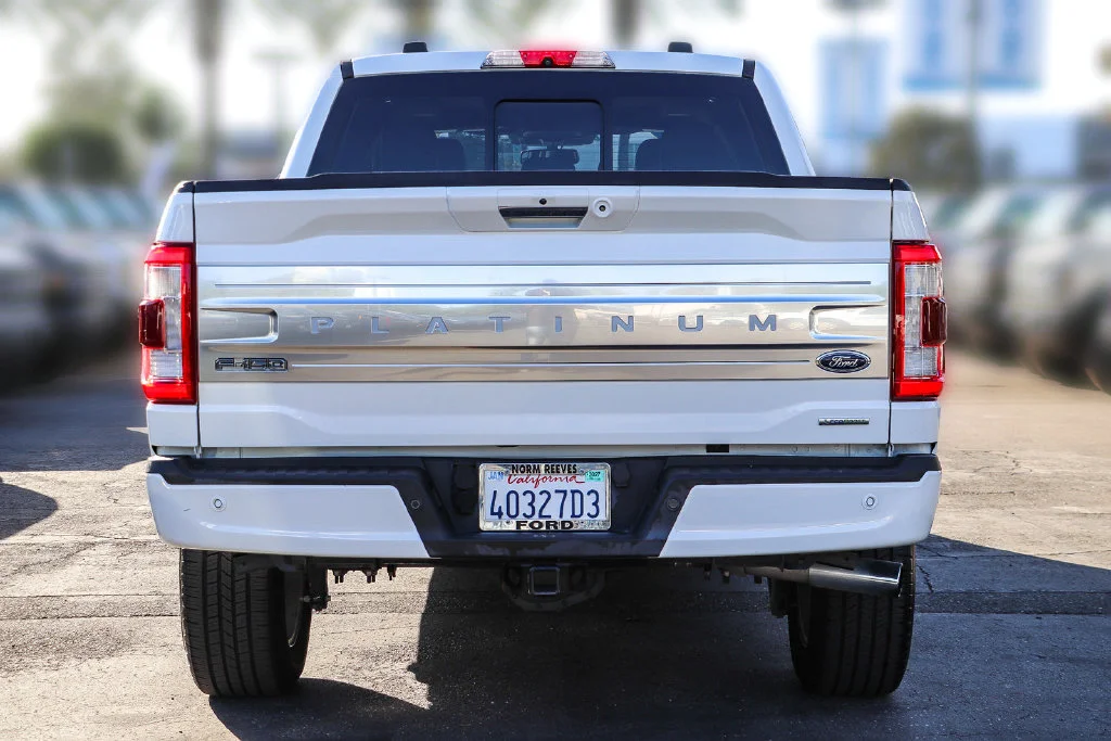 Certified Used 2021 White Ford Platinum image 10