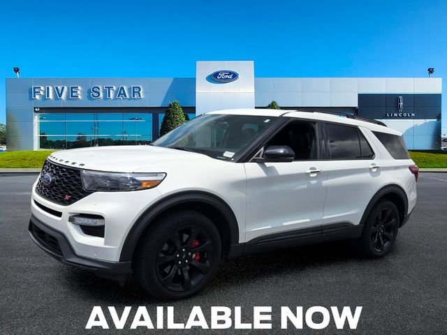 Used 2024 White Metallic Ford ST image 3