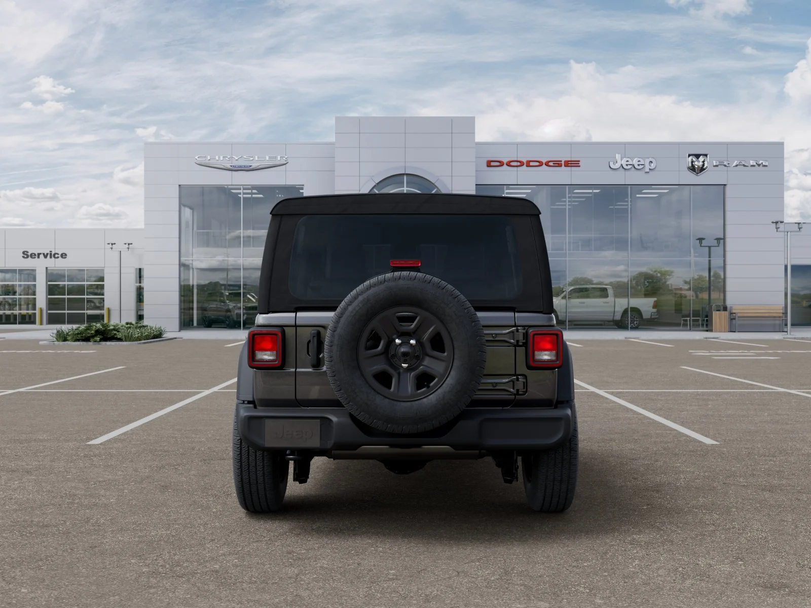 New 2026 Granite Crystal Metallic Clear-Coat Exterior Paint Jeep Sport image 40