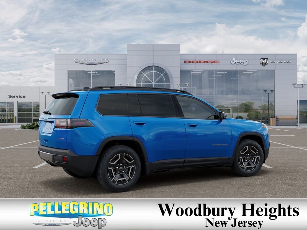 New 2026 Hydro Blue Pearl-Coat Exterior Paint Jeep Limited image 4