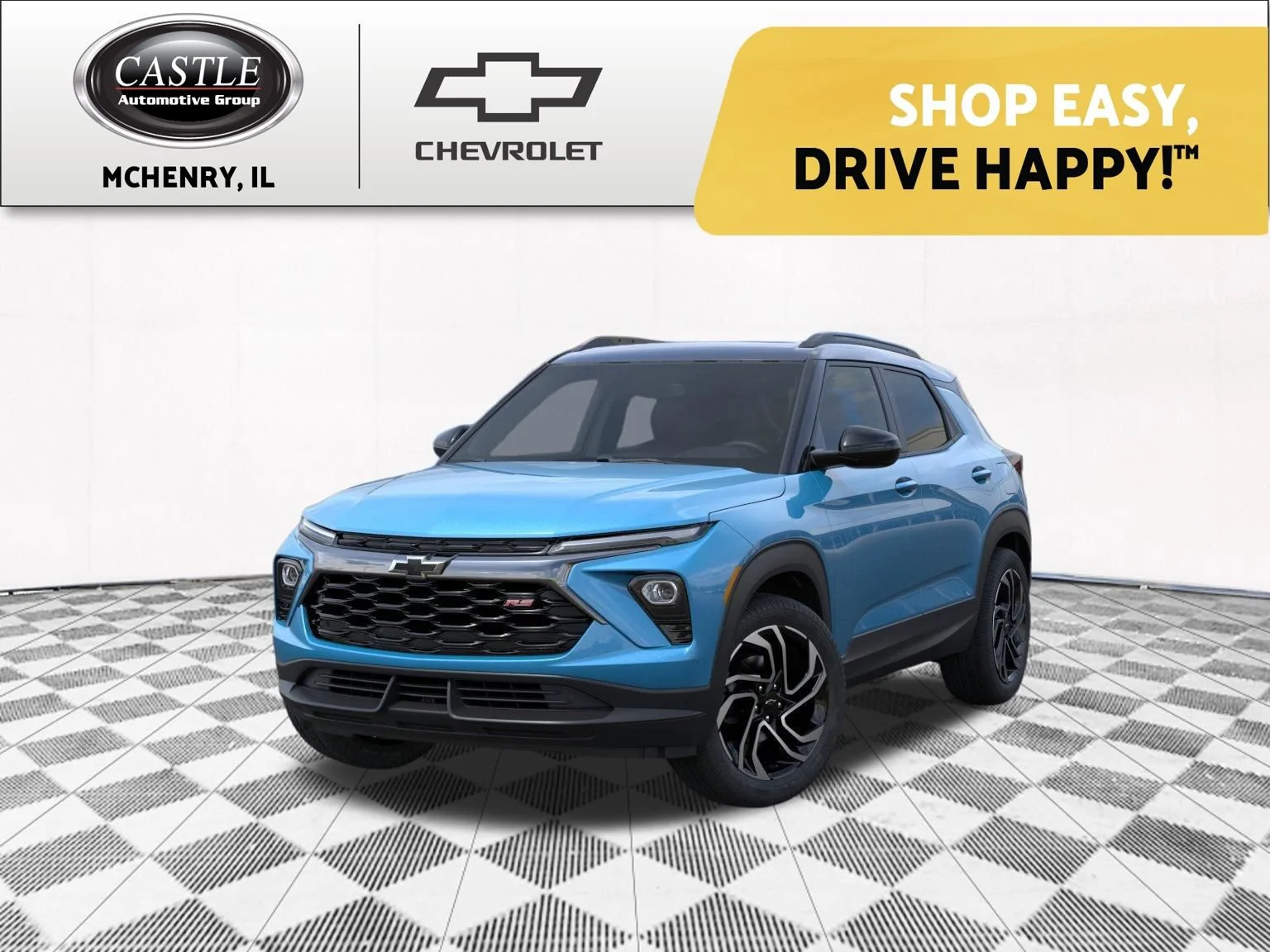New 2026 Marina Blue Metallic Chevrolet RS image 1