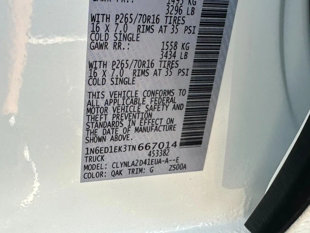 New 2026 Glacier White Nissan Crew Cab S image 14