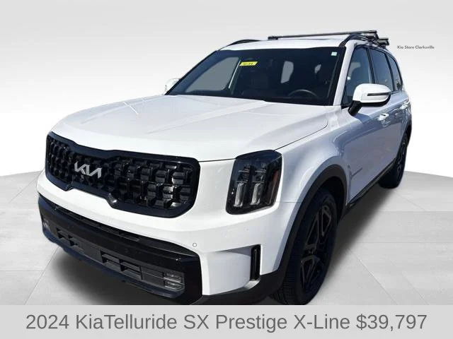 Used 2024 White Kia SX-Prestige X-Line image 4