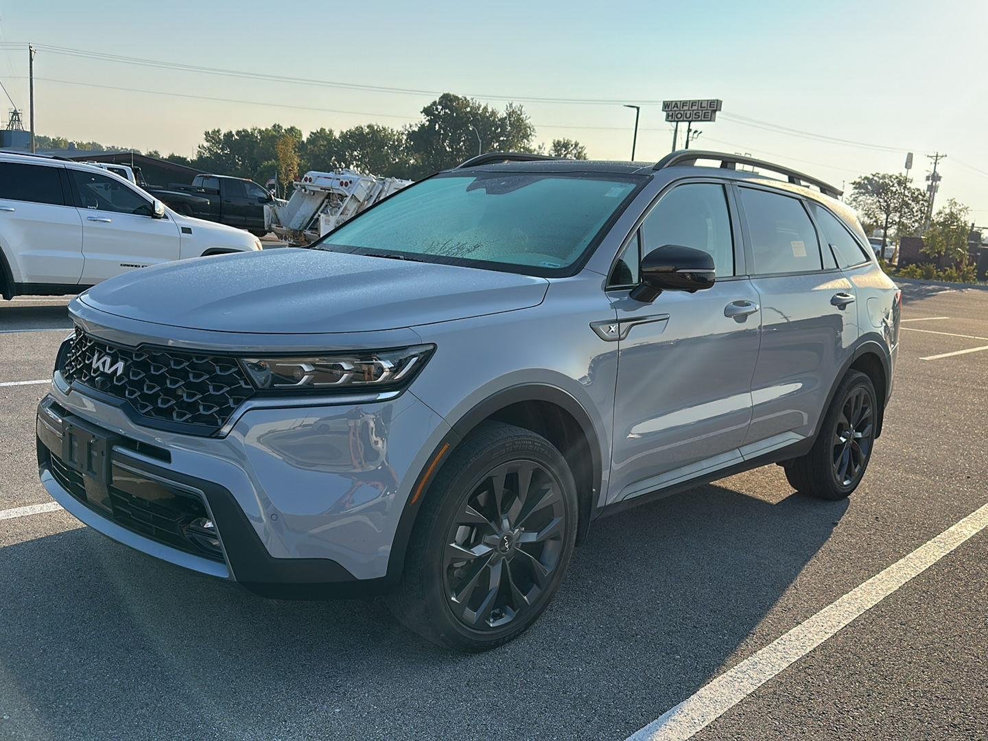 Used 2023 Kia Sorento X-Line SX-P with VIN 5XYRKDLFXPG235356 for sale in Kansas City