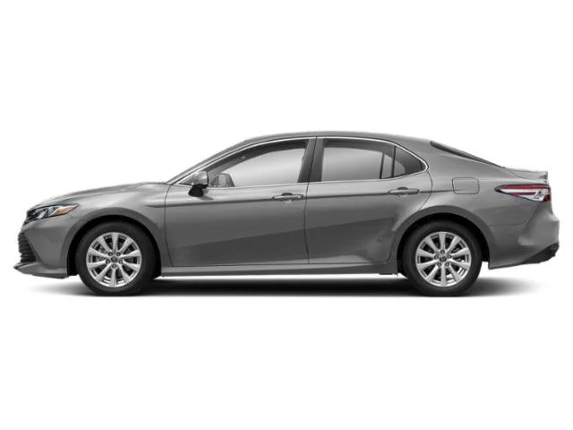 Used 2018 Celestial Silver Metallic Toyota LE image 3