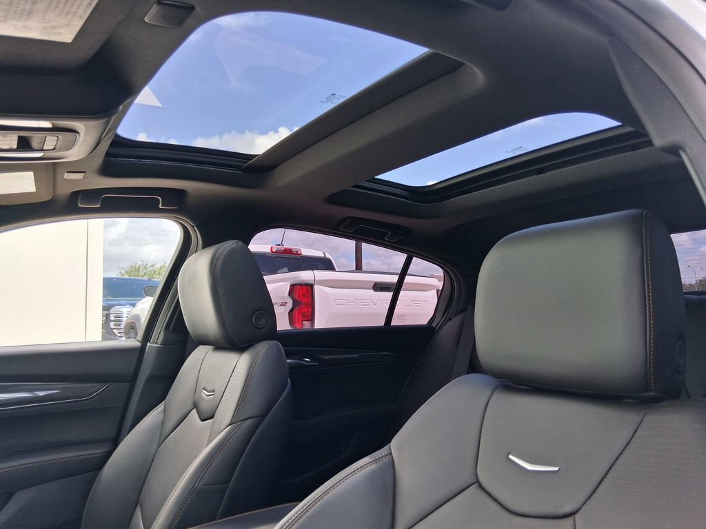 Used 2025 Crystal White Tricoat Cadillac Sport image 23