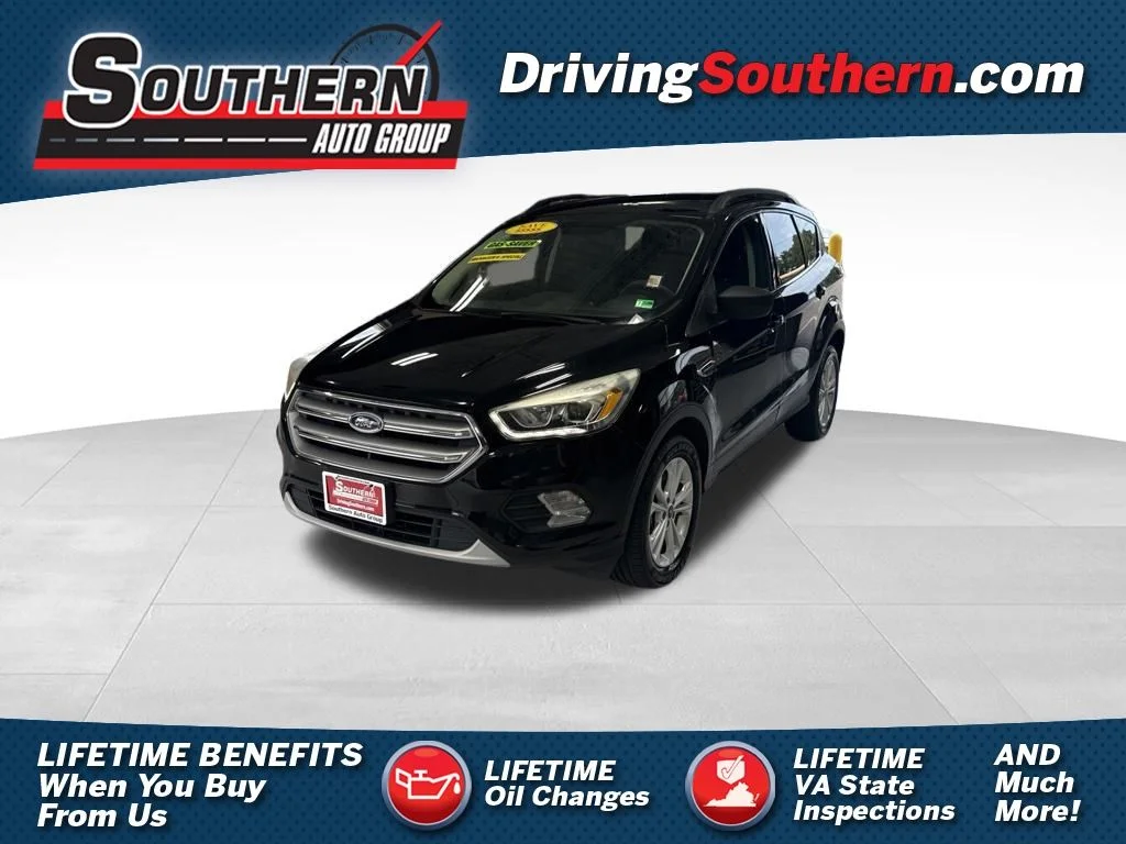 Used 2017 Black Ford SE image 1