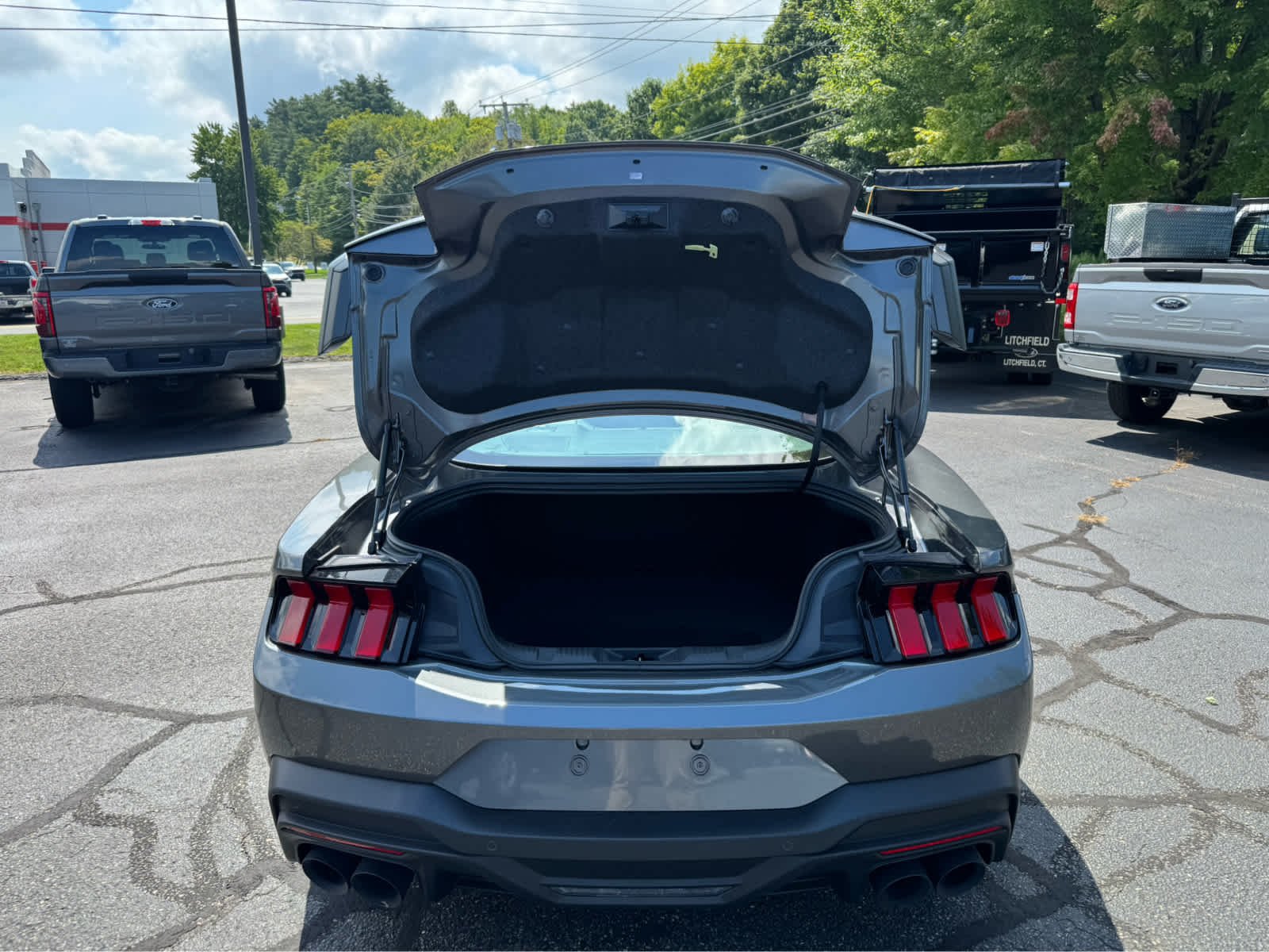 Certified Used 2025 Carbonized Gray Ford Dark Horse image 5