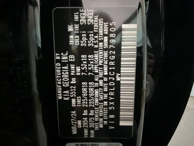 Used 2024 Black Kia S image 28
