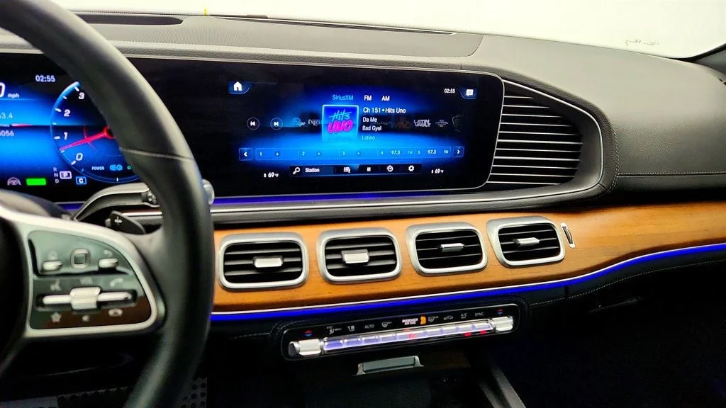 Used 2023 Selenite Grey Metallic Mercedes-Benz GLS 580 4MATIC® SUV w/ Driver Assistance Pkg, Nappa Leather & HUD image 17