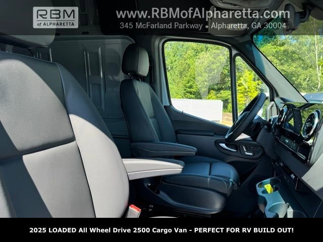 New 2025 Silver Gray Mercedes-Benz 2500 High Roof All Wheel Drive with 144 Wheel Base image 28