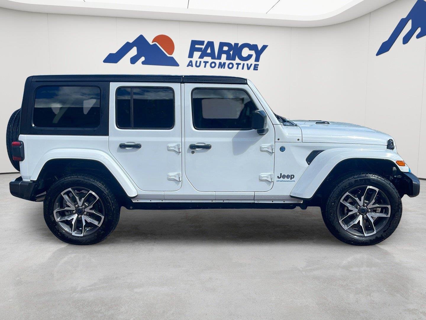 Used 2024 Bright White Clearcoat Jeep Sport S image 5
