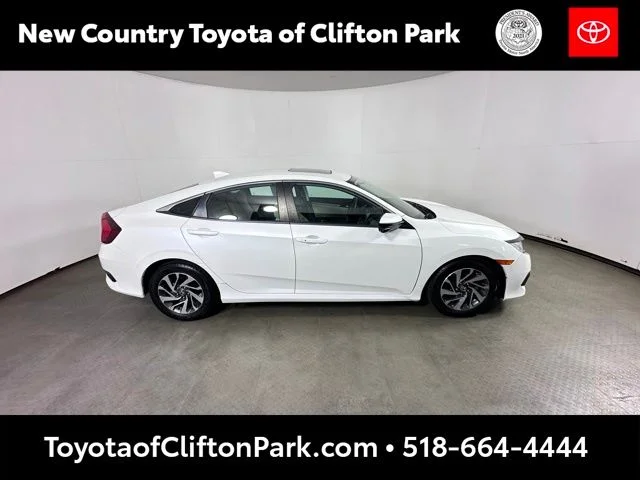 Used 2018 Honda Civic EX with VIN 19XFC2F70JE035499 for sale in Mechanicville, NY
