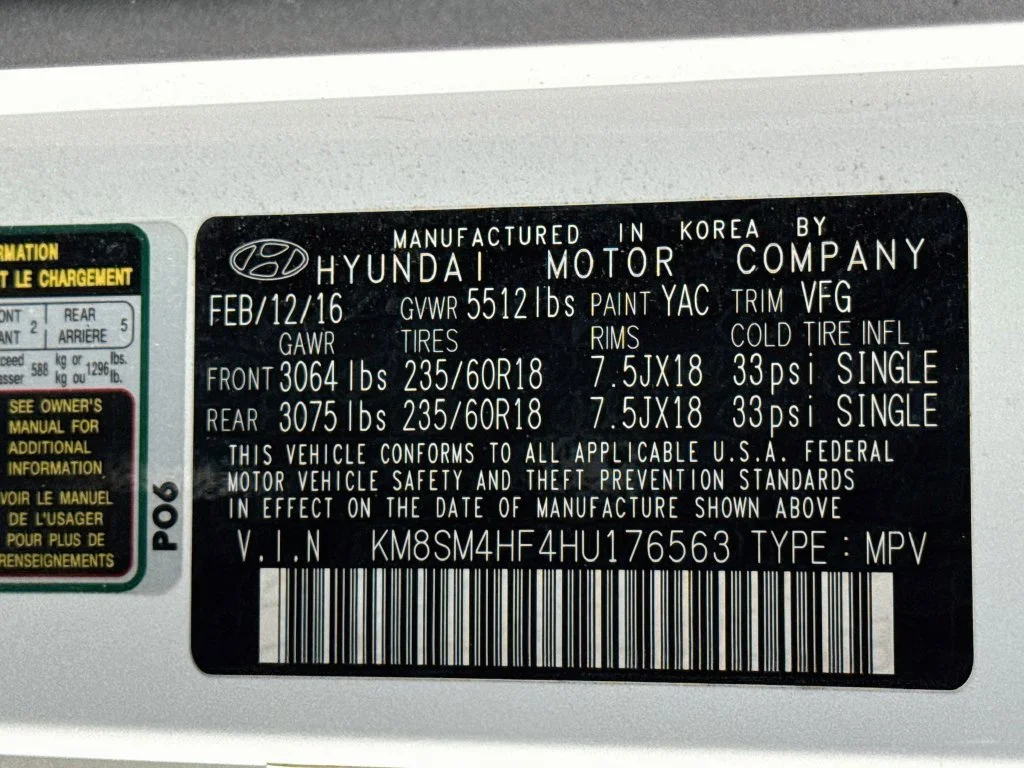 Used 2017 White Hyundai SE image 37