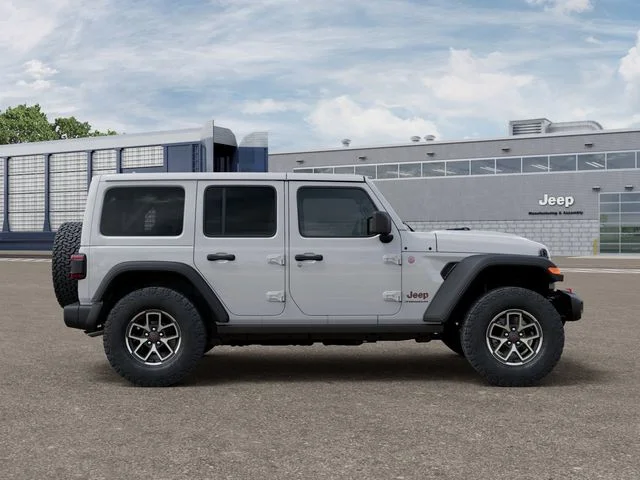 New 2026 Bright White Clear-Coat Exterior Paint Jeep Rubicon image 21