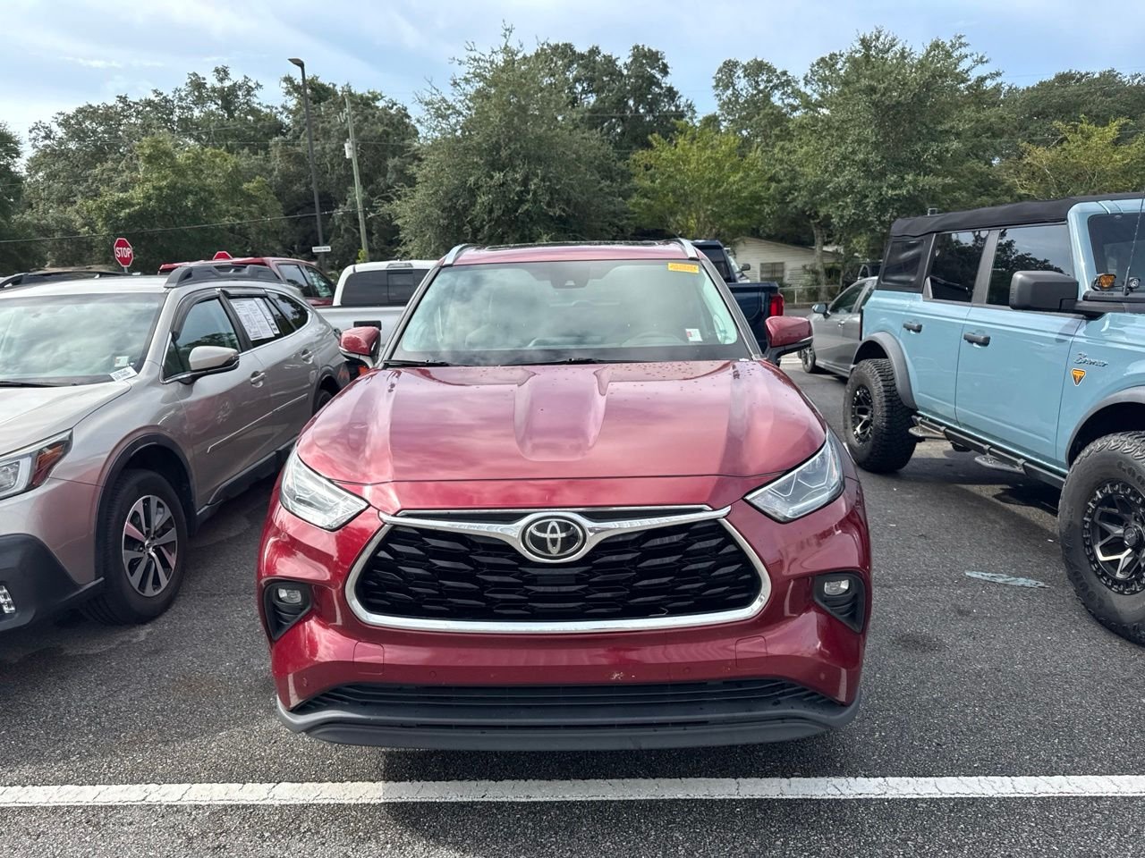 Used 2020 Red Toyota Limited image 2
