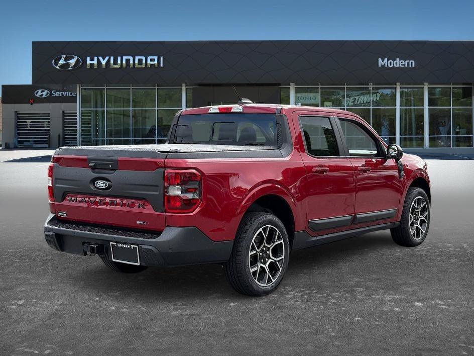 Used 2025 Ruby Red Metallic Ford LARIAT image 4
