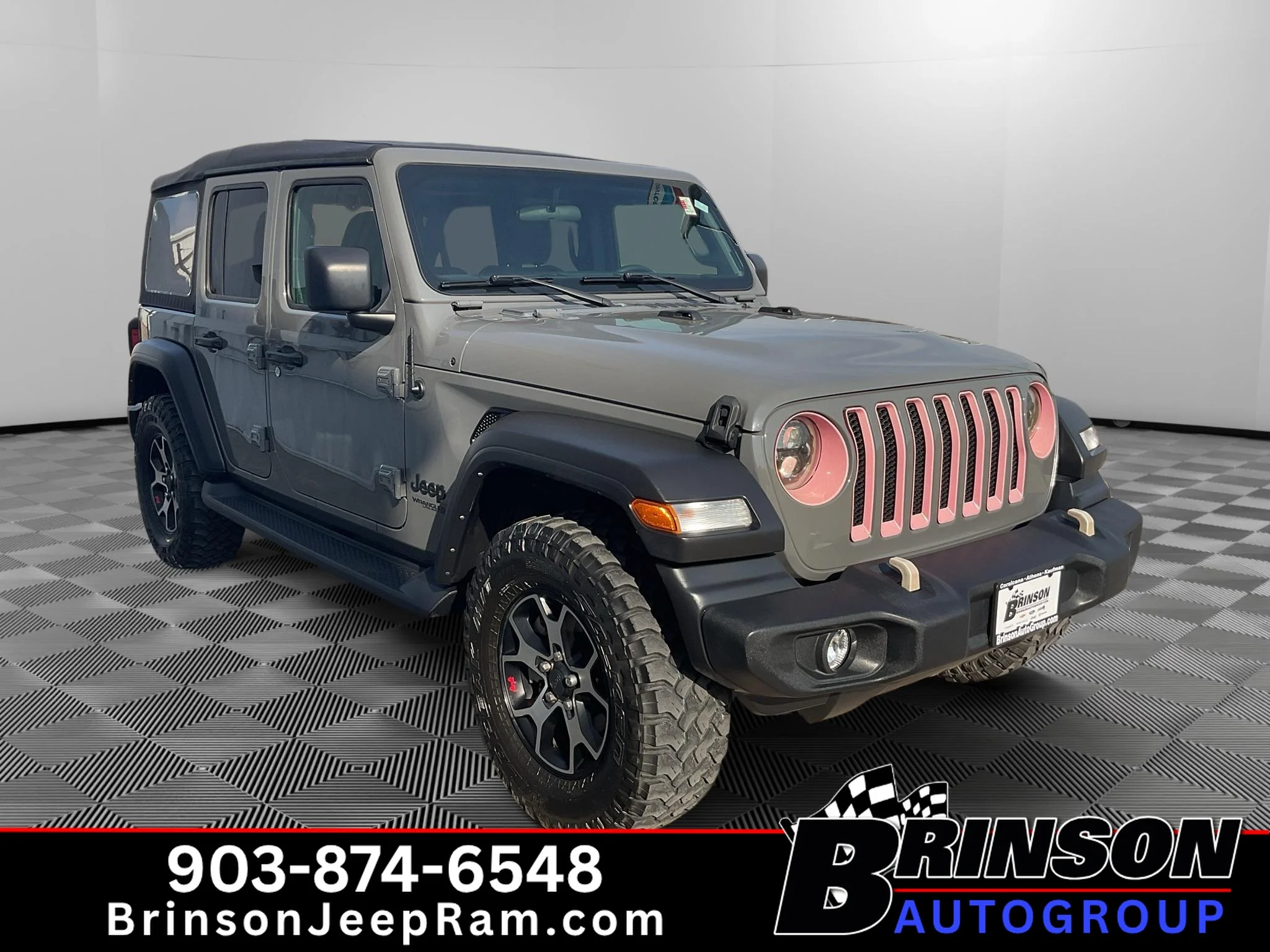 Used 2022 Sting-Gray Clearcoat Jeep Unlimited Sport S image 3