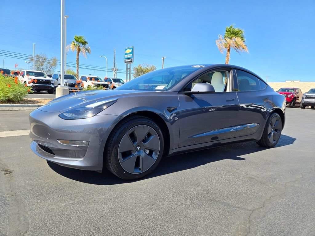 Used 2023 Tesla Model 3 Base with VIN 5YJ3E1EA4PF638771 for sale in Las Vegas, NV