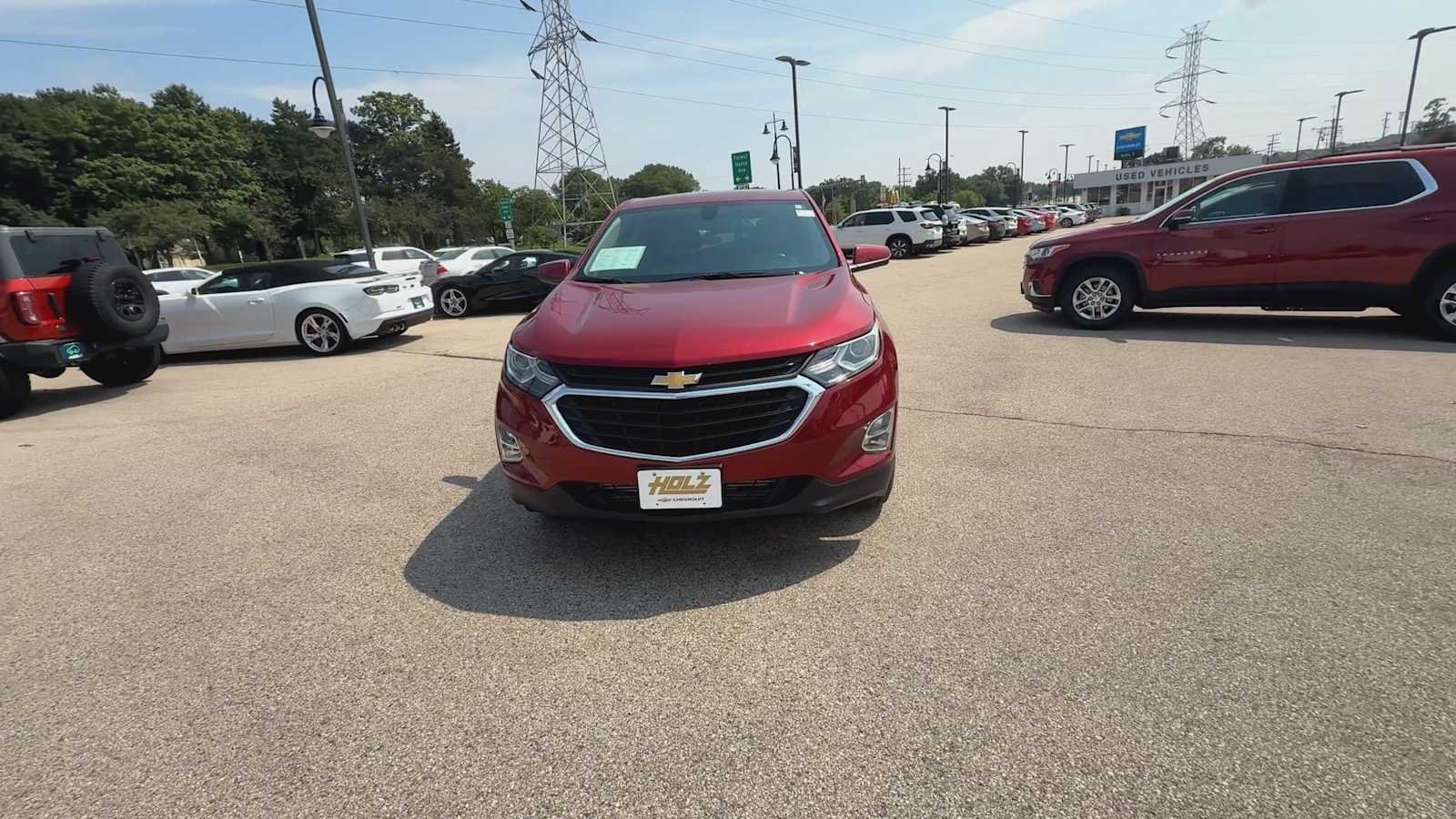 Certified Used 2018 CAJUN RED TINTCOAT Chevrolet LT image 3