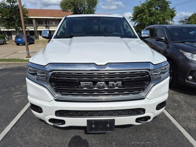 Used 2019 Ivory White Tri-Coat Pearlcoat Ram Limited image 2