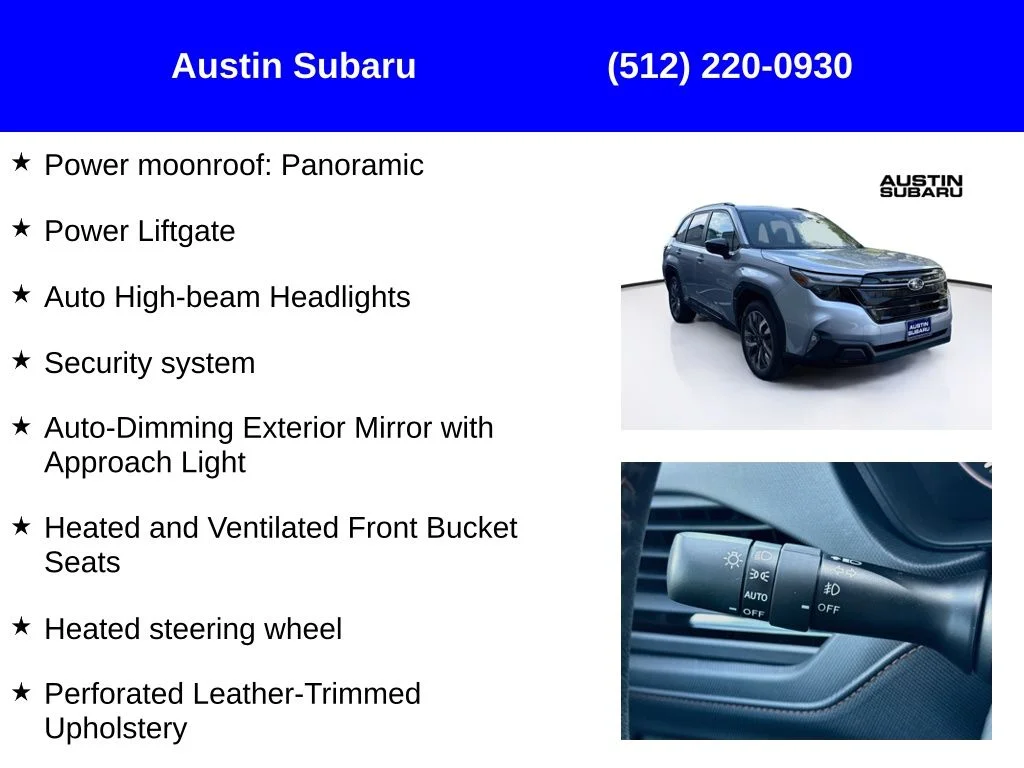 New 2026 Silver Subaru Touring image 17