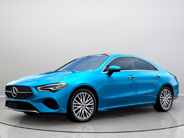 Used 2025 Blue Mercedes-Benz CLA 250 image 3