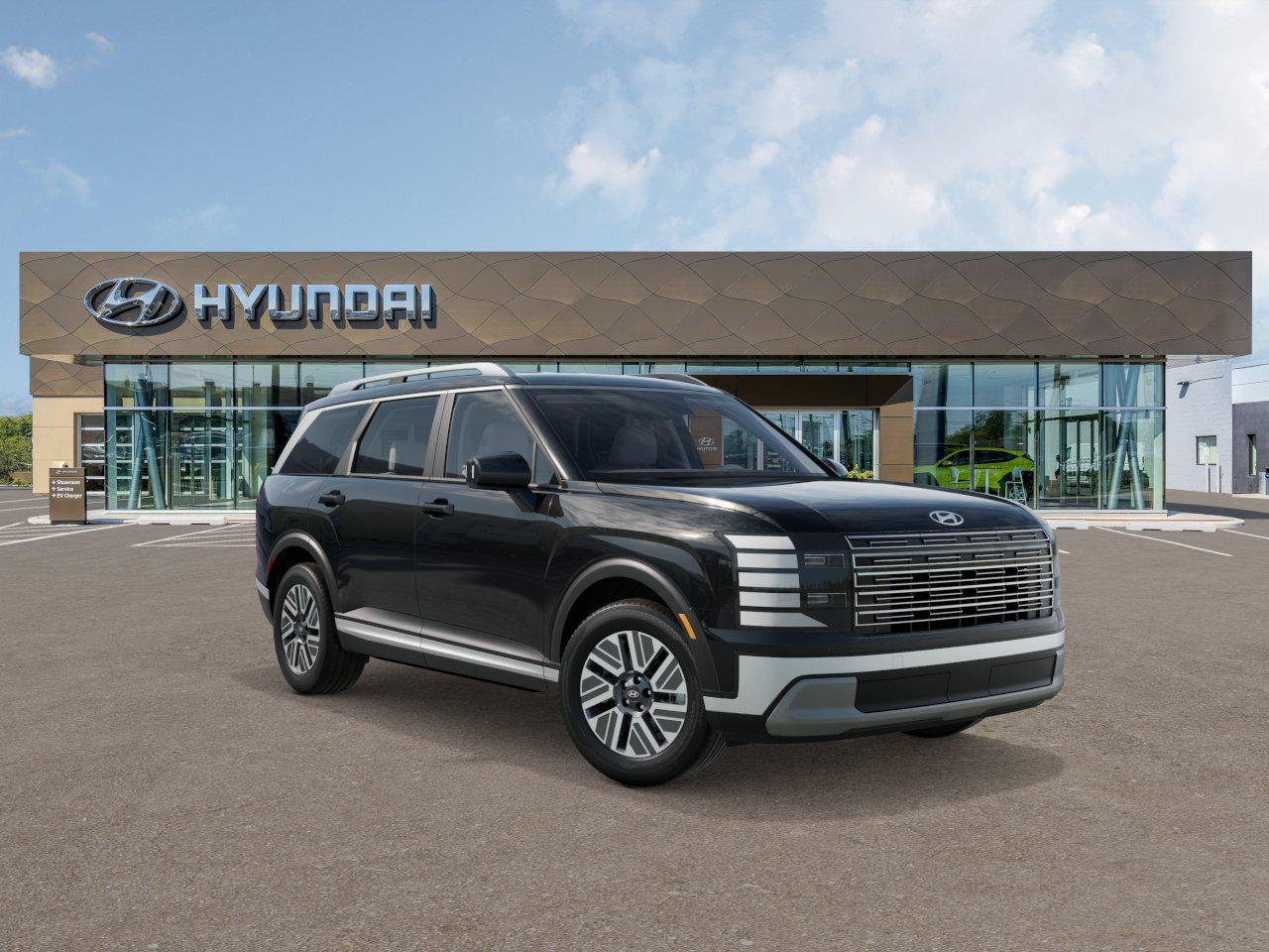 New 2027 Abyss Black Pearl Hyundai SEL 8P image 2