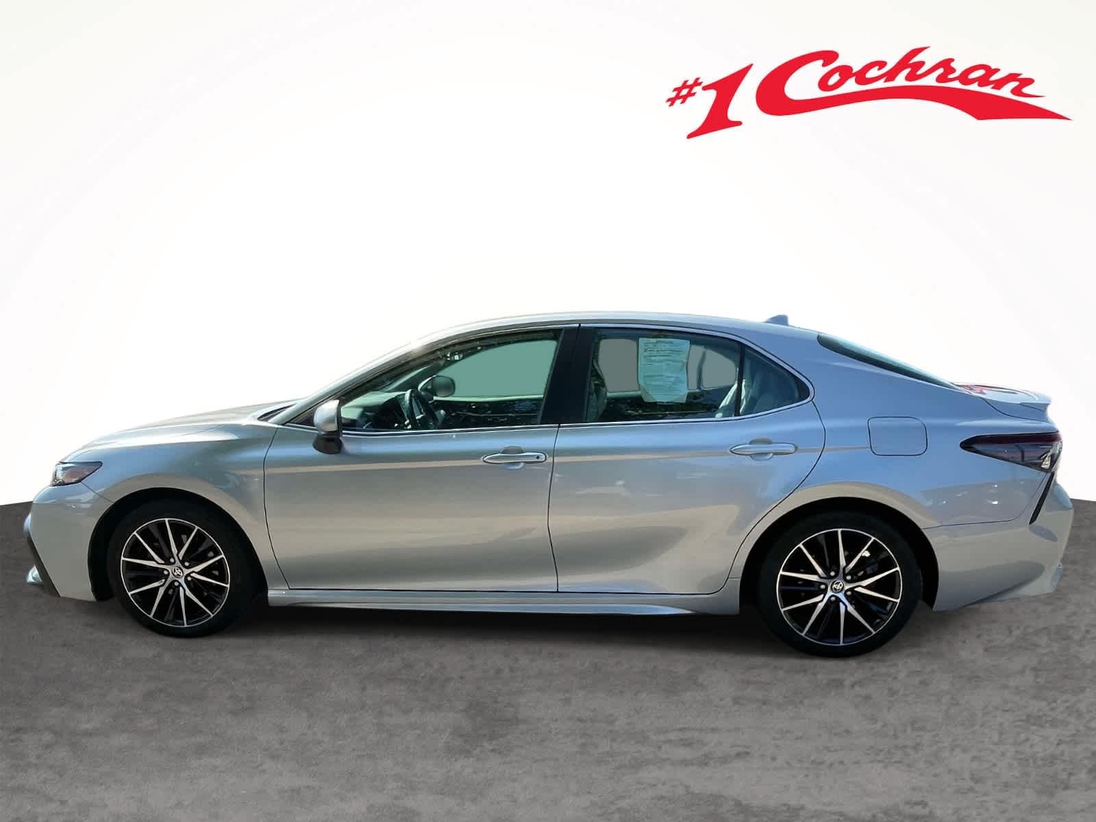 Used 2021 Silver Toyota SE image 15