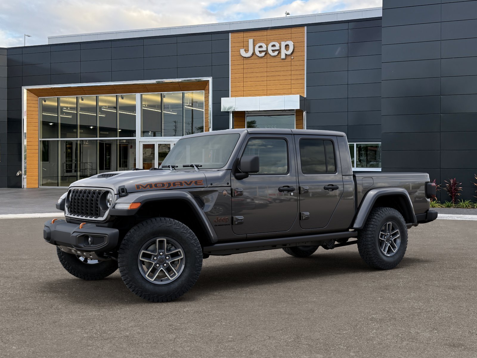 New 2026 Granite Crystal Metallic Clear-Coat Exterior Paint Jeep Mojave image 32