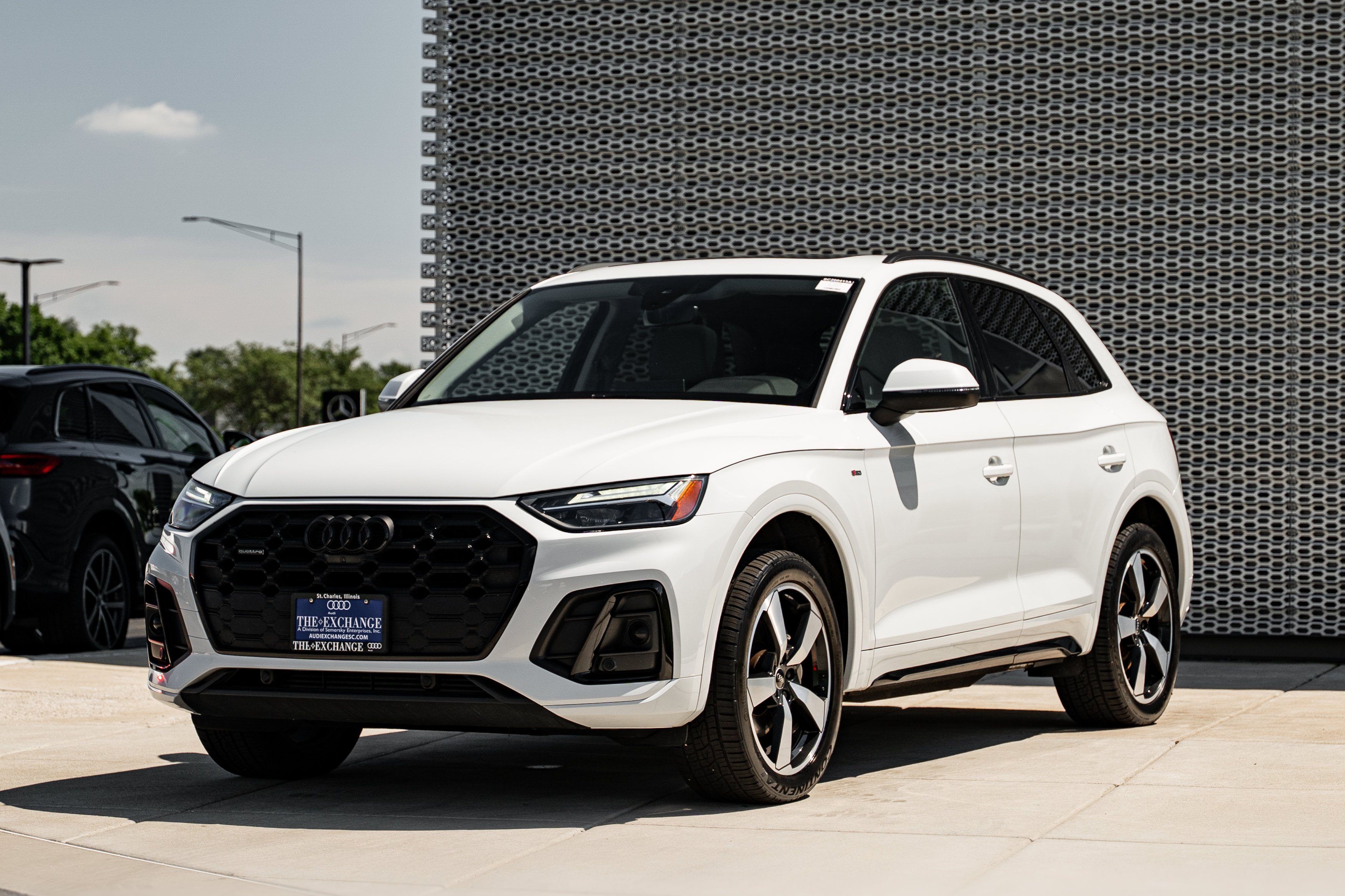Used 2022 Glacier White Metallic Audi S line Premium Plus image 7