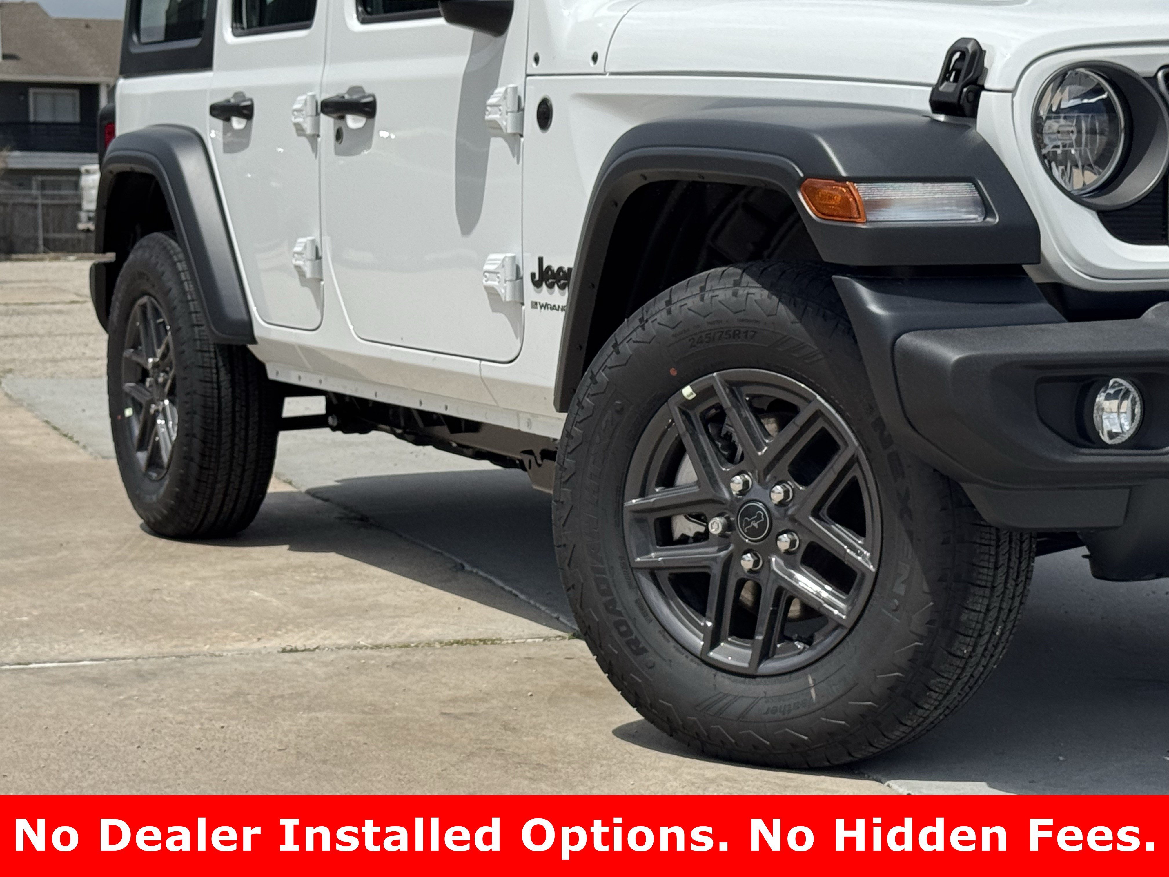 New 2026 Bright White Clear-Coat Exterior Paint Jeep Sport image 11