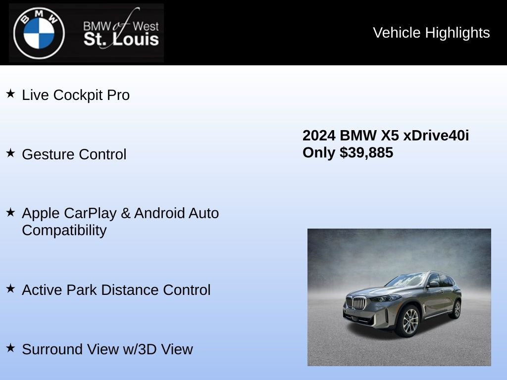 Used 2024 Gray BMW xDrive40i image 16