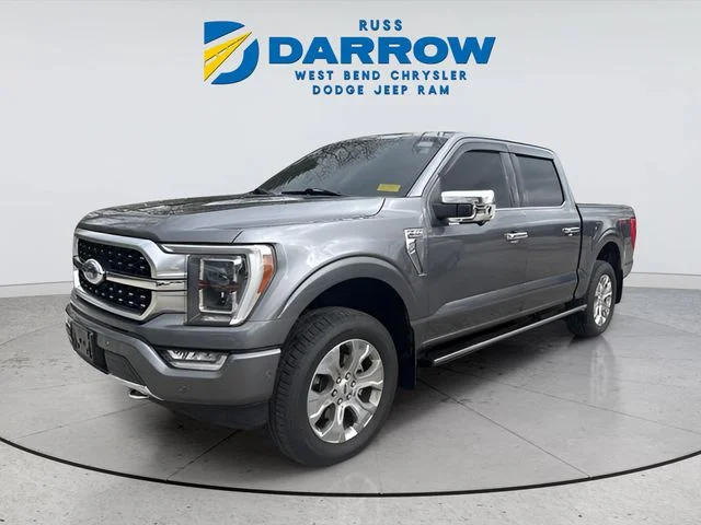 Used 2021 Gray Ford Platinum image 1
