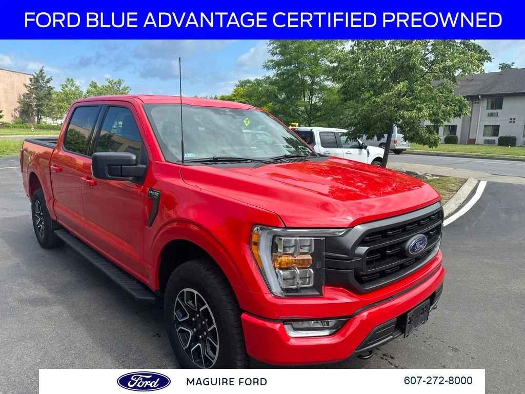 Used 2023 Red Ford XLT image 1