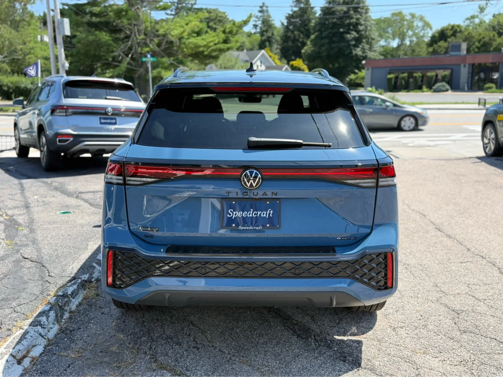 New 2026 Monterey Blue Pearl Volkswagen SE R-Line Black image 6